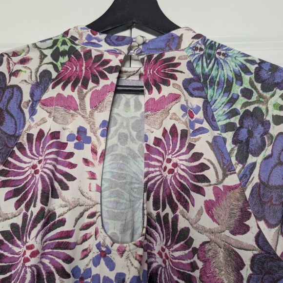 Free People Multicolor Backless Dress Boho Bohemian - Picture 8 of 8